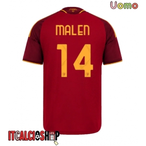AS Roma Donyell Malen #14 Prima Maglia 2026-27 Manica Corta